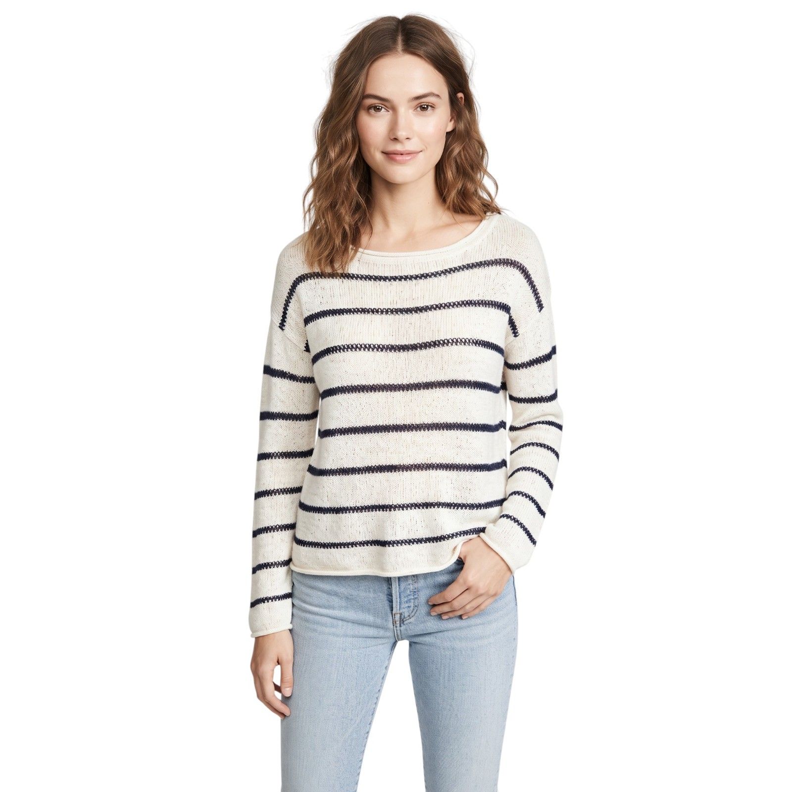 Jones New York Women's Stripe Sweater Small